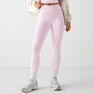Fabletics PowerHold Seamless high waisted leggings in Soft Pink